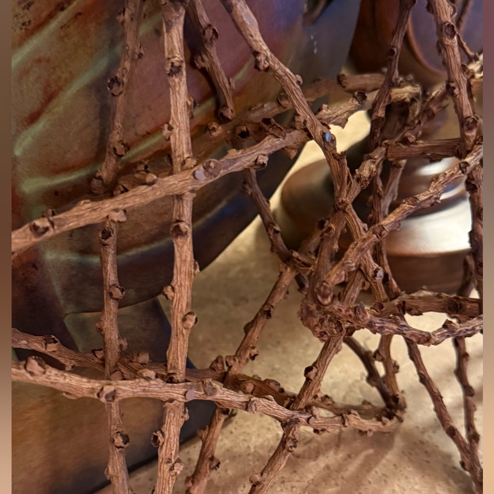 Rustic Handmade Willow Twig Stars - Set of 2 - Picture 12 of 12